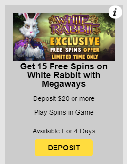 Available Bonus Spins Offer