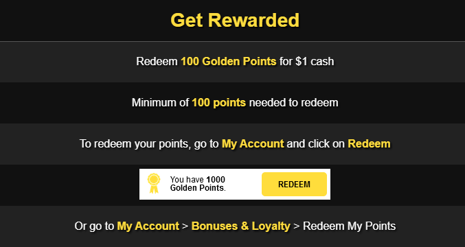 How to redeem points