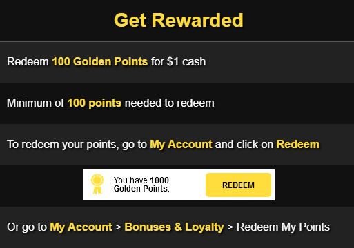 How to redeem points